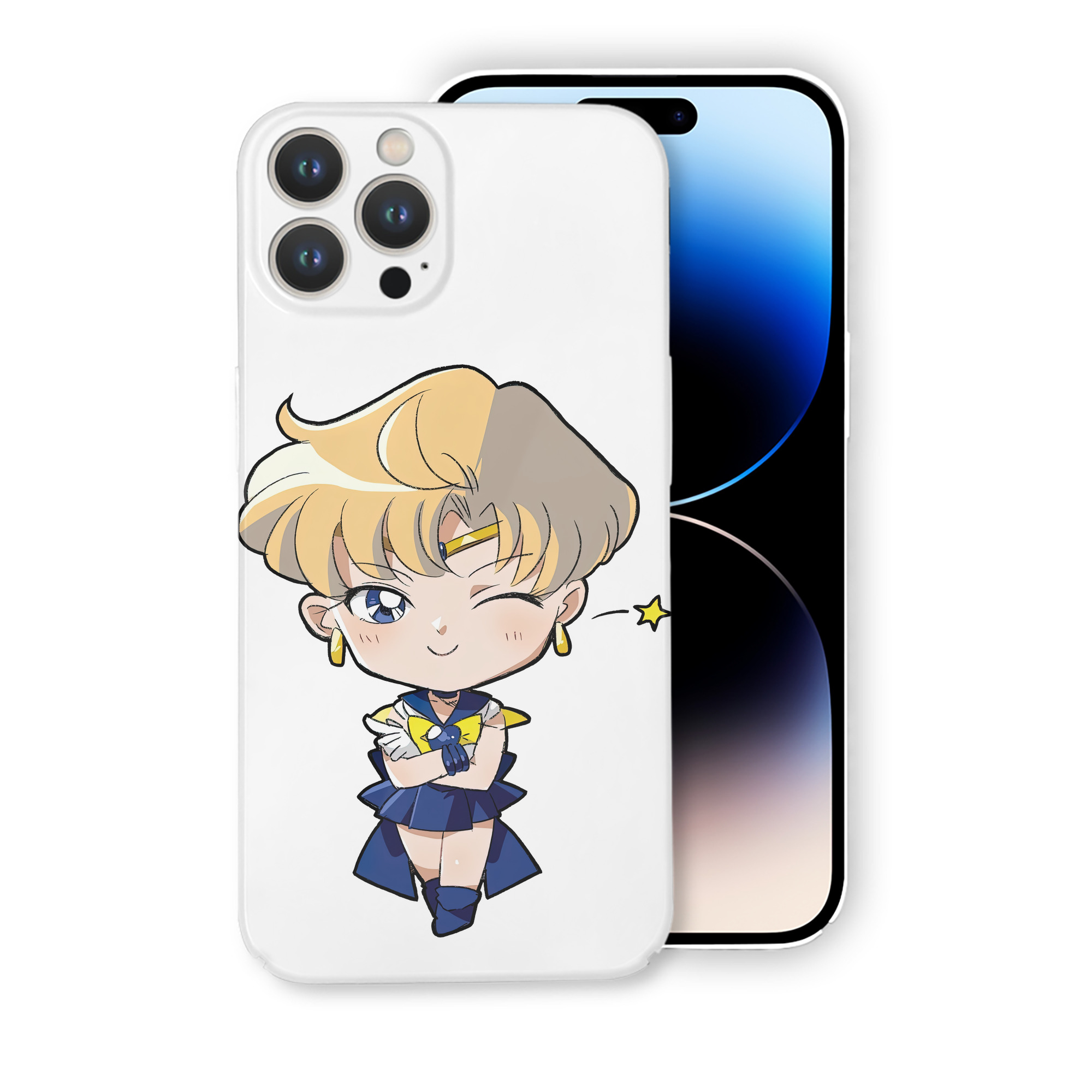 （画像用） 美少女戦士セーラームーン 天王はるか Sailor Moon Tenoh Haruka 【iPhone 14シリーズ対応】ハードケース